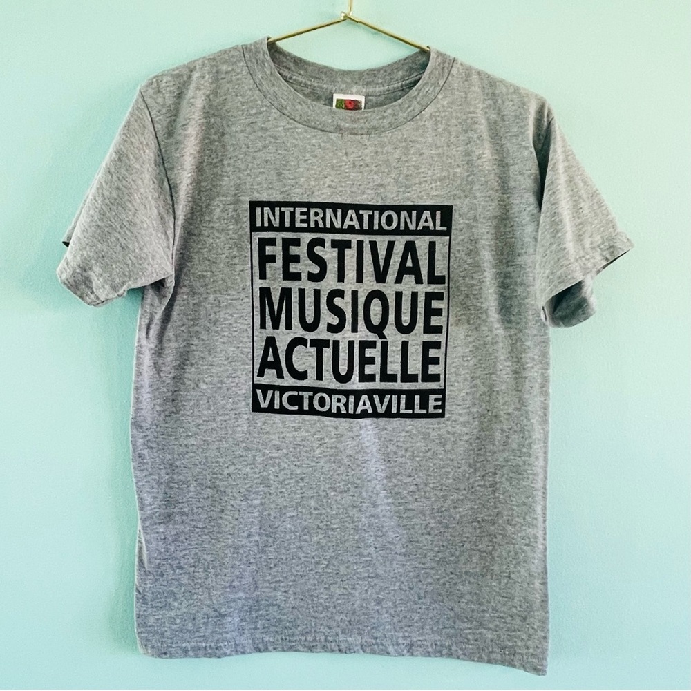 VTG Festival International Musique Actuelle Shirt Sonic Youth John Zorn 90s